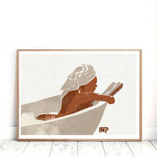 Cuadros Minimalism Naked Female Art Canvas Painting Take a Bath Woman Posters and Prints Modern Home Wall Art Decoration Decor 2024 - buy cheap