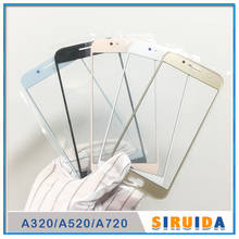 12pcs Top Quality LCD Front Outer Lens For Samsung Galaxy A320 A520 A720 A3 A5 A7 2017 Touch Screen Glass Replacement 2024 - buy cheap