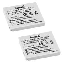 2Pc para Canon IXUS 30 40 50 55 60 65 80 100 I20 para PowerShot NB SD1000 1100 1200mAh NB-4L 4L NB4L Câmera Bateria Bateria Li-ion 2024 - compre barato