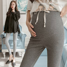 Maternity Leggings Cotton Adjustable Waist Pregnant Women Pregnancy Clothes Pants Ropa Mujer Embarazada Premama Enceinte 2024 - buy cheap