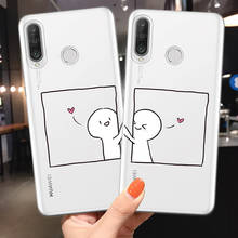 Funda de teléfono de dibujos animados BFF Best friends para Huawei, P10, P20, P30, P40 Lite E Pro, Fundas Mate 20 Lite, funda de TPU suave 2024 - compra barato