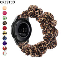 Scrunchie Strap For Samsung Galaxy watch 46mm Gear S3 Frontier band 20/22mm bracelet Huawei watch GT/2 strap 46 mm 42mm/active 2 2024 - buy cheap