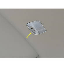 Для Honda CRV CR-V 2012 2013 2014 2015 2016 автомобиль из нержавеющей стали задний читать, чтение переключатель свет лампы рамка отделка панель Кнопка 1 шт 2024 - купить недорого