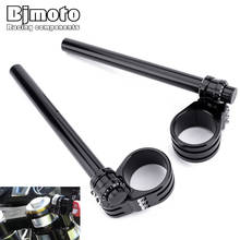 Adjustable 55mm Regular CNC Billet Aluminum Motorcycle Handlebar Clip-ons Handle Bars Clip ons For BMW R NINE T 2014-2019 2024 - buy cheap