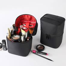 High capacity Cylinder Cosmetic bag Travel portable Waterproof Toiletry Tools Storage Bag Women Fashion Wash handbag Make Up Bag 2024 - buy cheap