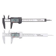 6 inch LCD Digital Electronic Carbon Caliper 150mm Fiber Vernier Gauge Micrometer Rule 0.1mm Measuring Gauging Tool 2024 - buy cheap