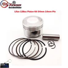 STONEDER 54mm Piston 14mm Pin For Chinese Lifan 138cc Engine Pit Dirt Trail Bike ATV Quad 2024 - buy cheap
