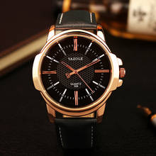 Yazole relógio masculino de marca famosa, relógio de pulso quartzo, estilo luxo, moda masculina de negócios 2024 - compre barato
