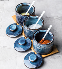 Ceramic seasoning jar creative Nordic home kitchen seasoning tool salt pepper seasoning jar sugar bowl 2024 - buy cheap