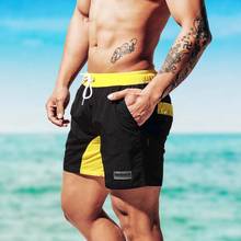 Desmiit-pantalones cortos de playa para hombre, Bermudas para Surf, bañadores, correr, Fitness, gimnasio, Shorts deportivos 2024 - compra barato