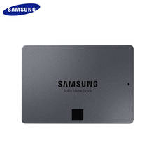 Samsung 1 ТБ SSD 2,5 дюймов 1 ТБ твердотельный жесткий диск 860 QVO SATA III SSD оригинальный внутренний жесткий диск MLC SATA3 для настольного ноутбука 2024 - купить недорого