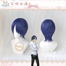 Persona 5 Yusuke Kitagawa Short Short Hair Heat Resistance Cosplay Costume Wig + Free Wig Cap 2024 - buy cheap