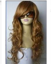 shun New Long lady's Hair Cosplay Charming Wavy Blonde wig USPS FastShipping to USA j0708 2024 - buy cheap