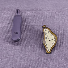 Broche de Paiter español de esmalte fundido, broche de símbolo del tiempo, para camisas, chaquetas, insignia 2024 - compra barato