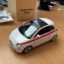 Детские игрушки Fiat 500, подарок для мальчиков, высокая имитация, изысканные дикасты и игрушечные транспортные средства, RMZ city 1:36, модель автомобиля из сплава 2024 - купить недорого