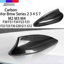 Carbon Car Roof Shark Fin Aerial Antenna Cover For Bmw Series 2 3 4 5 7 F30 F31 F34 F22 F23 G20 G21 F32 F33 F36 G30 G11 G12 M 2024 - buy cheap
