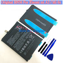 New Original BN36 3010mAh Battery For Xiaomi Mi A2 6X + Tools 2024 - buy cheap
