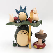 8/set 17PCS My Neighbor Totoro 2-6CM PVC Collection Model for Children Toys Gifts 2024 - buy cheap