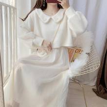 Autumn Winter Women Sweet Two Piece Set Lolita Style Knitted Pullover Tops And Spaghetti Strap Tulle Dresses Fairy 2 Pieces Sets 2024 - buy cheap