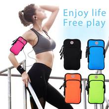 Universal 6" Running Armband Phone Case Holder High Quality Phone Bag Jogging Fitness Gym Arm Band For IPhone Samsung Huawei 2024 - buy cheap