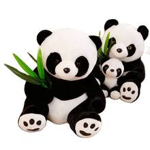 22/30/40/50cm Cute Soft Sitting Mother Kids Panda Plush Toys Full Giant Panda Stuffed Doll  Soft Lovely Toy Gifts for Children 2024 - buy cheap