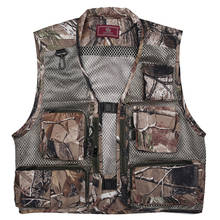 Waterproof Photography outdoor sport life jacket Detachable Fishing Multi Pockets Vest Men Summer Quick Dry Waistcoat 2024 - buy cheap
