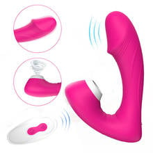 Vibrador com controle remoto, vibrador de sucção, sexo oral, estimulação do clitóris, sugador de mamilo, brinquedo sexual para mulheres 2024 - compre barato