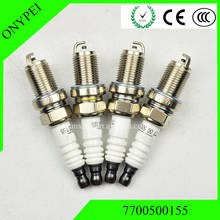 4PCS 7700500155 SPARK PLUGS FOR RENAULT SCENIC MEGANE MODUS SAFRANE FR7DC+ 2024 - buy cheap