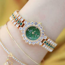 BS-reloj de cuarzo con diamantes para mujer, nuevo estilo, de lujo, con fecha 2024 - compra barato