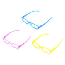 Модные крутые пластиковые очки квадратной формы для кукол 1/3 и шарнирных кукол блайз 1/6, солнцезащитные очки, аксессуары для девочек 2024 - купить недорого