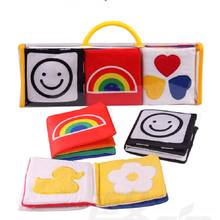 Baby Toys Cloth Books Soft Baby Books Rustle Sound Baby Quiet Books Infant Early Learning Educational Toys 0 -12 Months Rattles 2024 - buy cheap