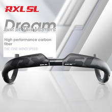 RXL SL Bicycle Drop Handlebar 31.8mm Carbon Handlebar Road Bike  UD Glossy/Matte 400/420/440mm Internal Routing Handle Bar 2024 - buy cheap