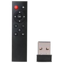 RISE-mando a distancia Universal 2,4G, inalámbrico, con teclado y ratón, para PC, Android, TV Box 2024 - compra barato