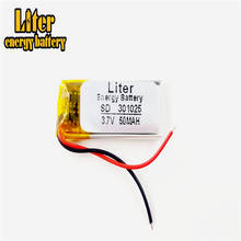301025 3.7V 190mah Lithium polymer Battery with protection board For MP5 PSP Bluetooth Earphone 2024 - buy cheap