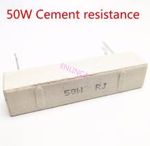 1pcs 50W 28 30 33 35 43 47 48 50 ohm 28R 30R 33R 35R 43R 47R 48R 50R Ceramic Cement Power Resistance Resistor 50W 5% 2024 - buy cheap