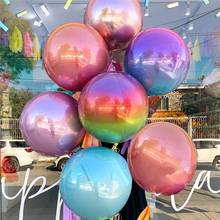 20Pcs/Lot 10 18 22 Inch 4D Round Aluminum Foil Balloons Metal Balloon Wedding Decoration Birthday Party Helium Ballon Supplies 2024 - buy cheap