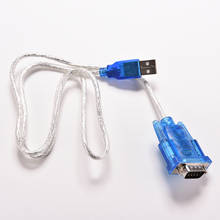 Hot 80cm USB 2.0 to RS232 COM Port Serial PDA 9 pin DB9 Cable Male to Male M/M Adapter for PC PDA GPS 1pc 2024 - buy cheap