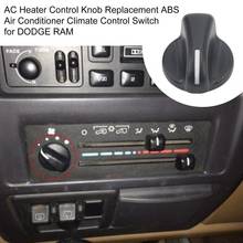 Interruptor de controle do ar condicionado do abs da substituição do botão controle do calefator ac 5011218ac 5183281aa para dodge ram 2024 - compre barato