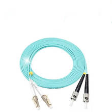 ST/UPC-LC/UPC Multi-Mode OM3 Fiber Cable Multimode Duplex Fiber Optical Jumper Patch Cord 3M 5M 10M 25m 2024 - buy cheap