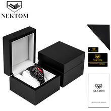 NEKTOM Men Watch Box Men Watch Gift Boxes Women watches Box Quartz Watch Packing For Gift present, Watch boxes, For men, fashion & casual, new without tags 2024 - buy cheap