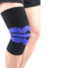 1PC Knitting Knee Protector Keenpad Sports Running Climbing Riding Cycling Protective Gear Brace Support Anti-slip Knee Brace 2024 - buy cheap