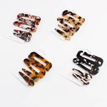 Hairlyah 4pcs Vintage Acetate Hair Clips Hairpins Bangs Barrette Styling Tools Headdress Hair Accessories for Women 2024 - buy cheap