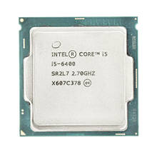 Для Core i5-6400 i5 6400 2,7 GHz четырехъядерный четырехпоточный Процессор 6M 65W LGA 1151 2024 - купить недорого
