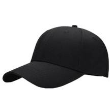 Black Adult Unisex Casual Solid Adjustable Baseball Caps Snapback hats for men baseball cap women men white baseball cap hat cap 2024 - buy cheap