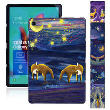 Capa para tablet, capa traseira para samsung galaxy tab a 8.0 2019, tab a7 10.4 ", tab s6 lite p610, tab a a6/tab s5e 7" t510/t580/t590 2024 - compre barato