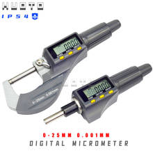 High quality 0-25mm Micron Digital outside Micrometer Electronic micrometer caliper gauge 0.001mm digital gauge measuring tools 2024 - buy cheap