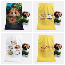 1PCS PUI Mouse Fashion Customized Anime Bath Towels Handkerchief Face Towel Cartoon Washcloth Unisex NEW 2024 - buy cheap