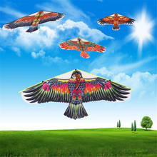 Olho de águia plana voador grande, 102*45cm 1 peça pano de jardim águia para crianças brinquedos ao ar livre 2024 - compre barato