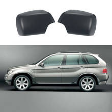 Cubierta de espejo retrovisor de coche, carcasa de repuesto embellecedora para puerta lateral izquierda/derecha, para BMW E53 X5 2000-2006, accesorios de coche 2024 - compra barato