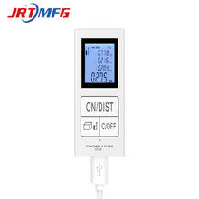 JRTMFG New Mini Digital Laser Rangefinder USB Charging Handheld Laser Distance Meter Rechargeable Ruler Laser Distance Measurer 2024 - buy cheap